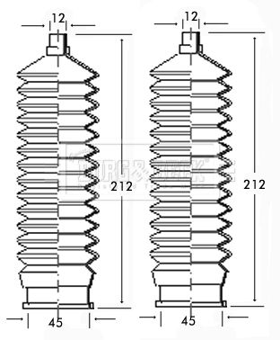 BORG & BECK Paljekumisarja, ohjaus BSG3139